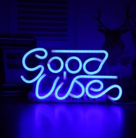 Led Neon Light Indoor And Outdoor Wall Decoration Luminous Advertising Spaceman Planet Pattern (Option: StyleS-Adjustable Brightness-USB)