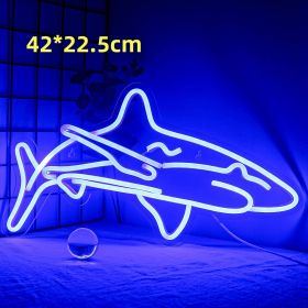 Led Neon Light Indoor And Outdoor Wall Decoration Luminous Advertising Spaceman Planet Pattern (Option: Style L-Adjustable Brightness-USB)