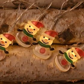 LED String Light Holiday Decoration (Option: Christmas Snowman-Style 3)