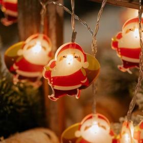 LED String Light Holiday Decoration (Option: Backpack Old Man Head-3 M 20 Lights USB)